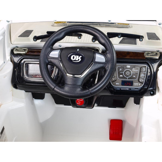 H2 Extender-Lux s novou palubní deskou, 2.4G DO, odpružením náprav, FM, AUX + nově EVA kola, BÍLÉ